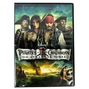 Pirates Of The Caribbean On Stranger Tides DVD 2011 Johnny Depp Disney PG13